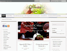 Tablet Screenshot of dacozinha.net